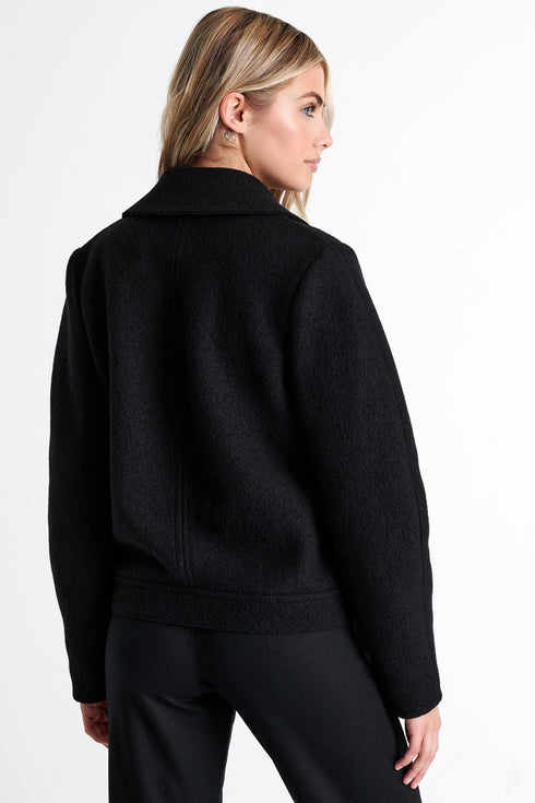 Shan Margot Zip-up wool jacket